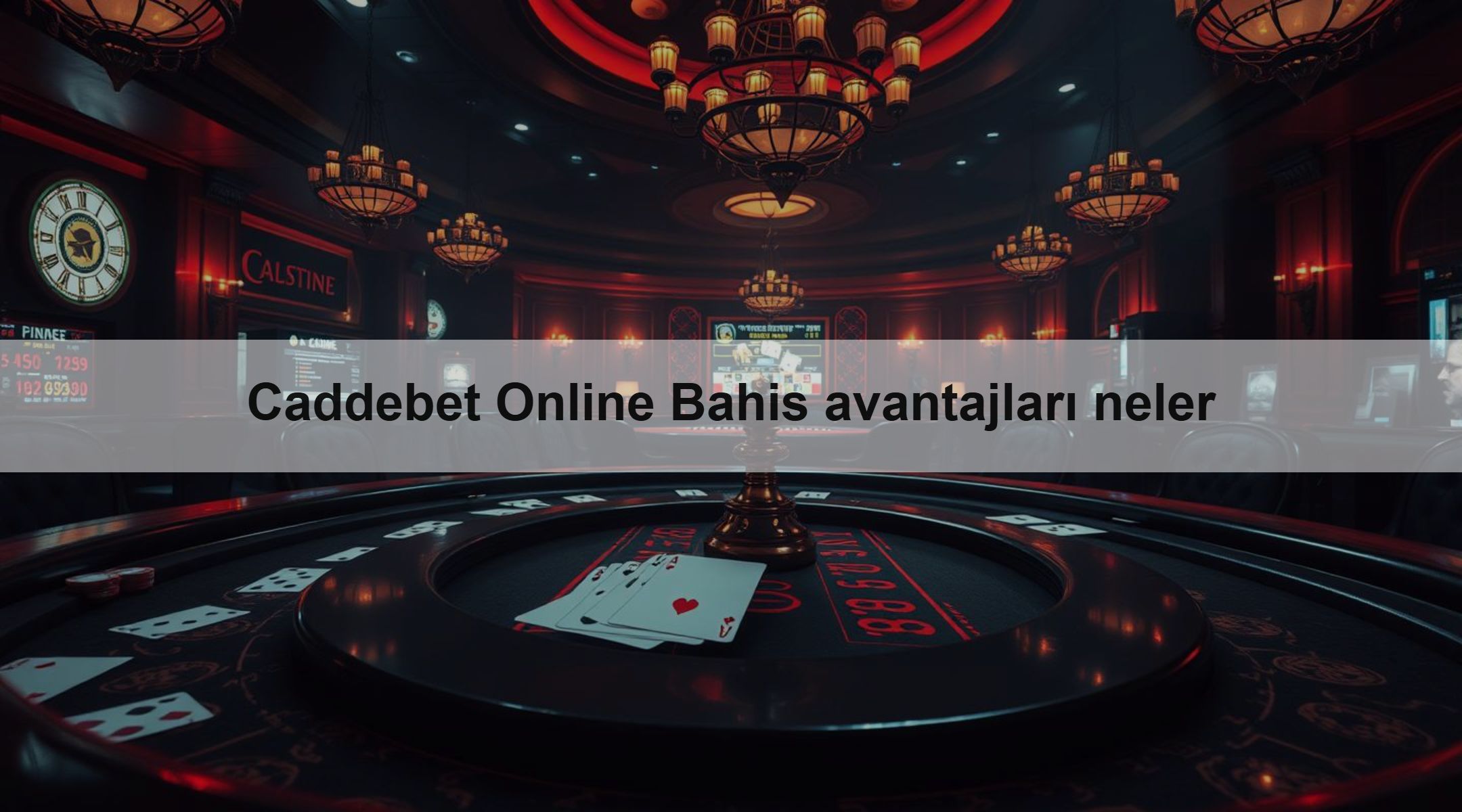 Caddebet Online Bahis avantajları neler