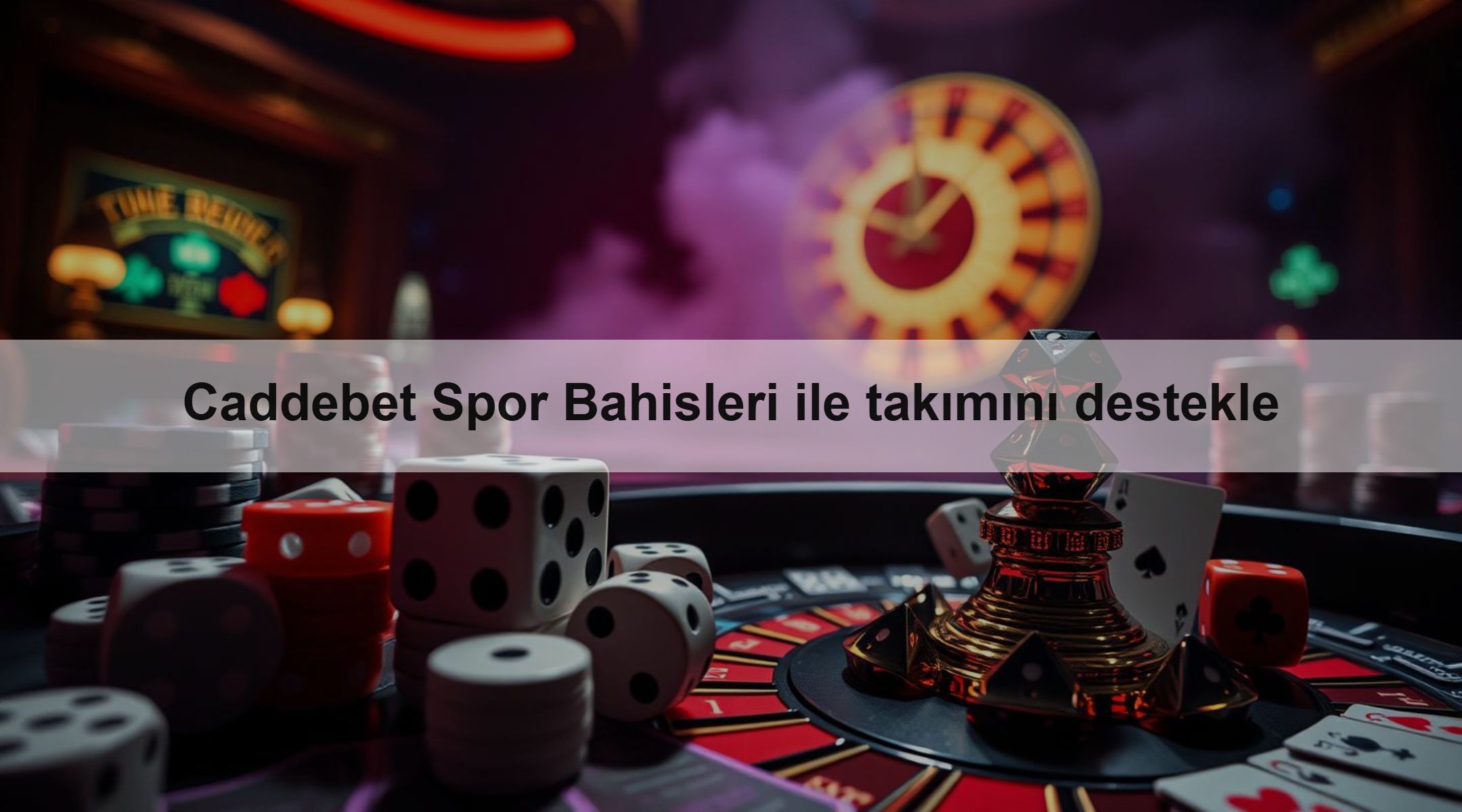 Caddebet Spor Bahisleri ile takımını destekle