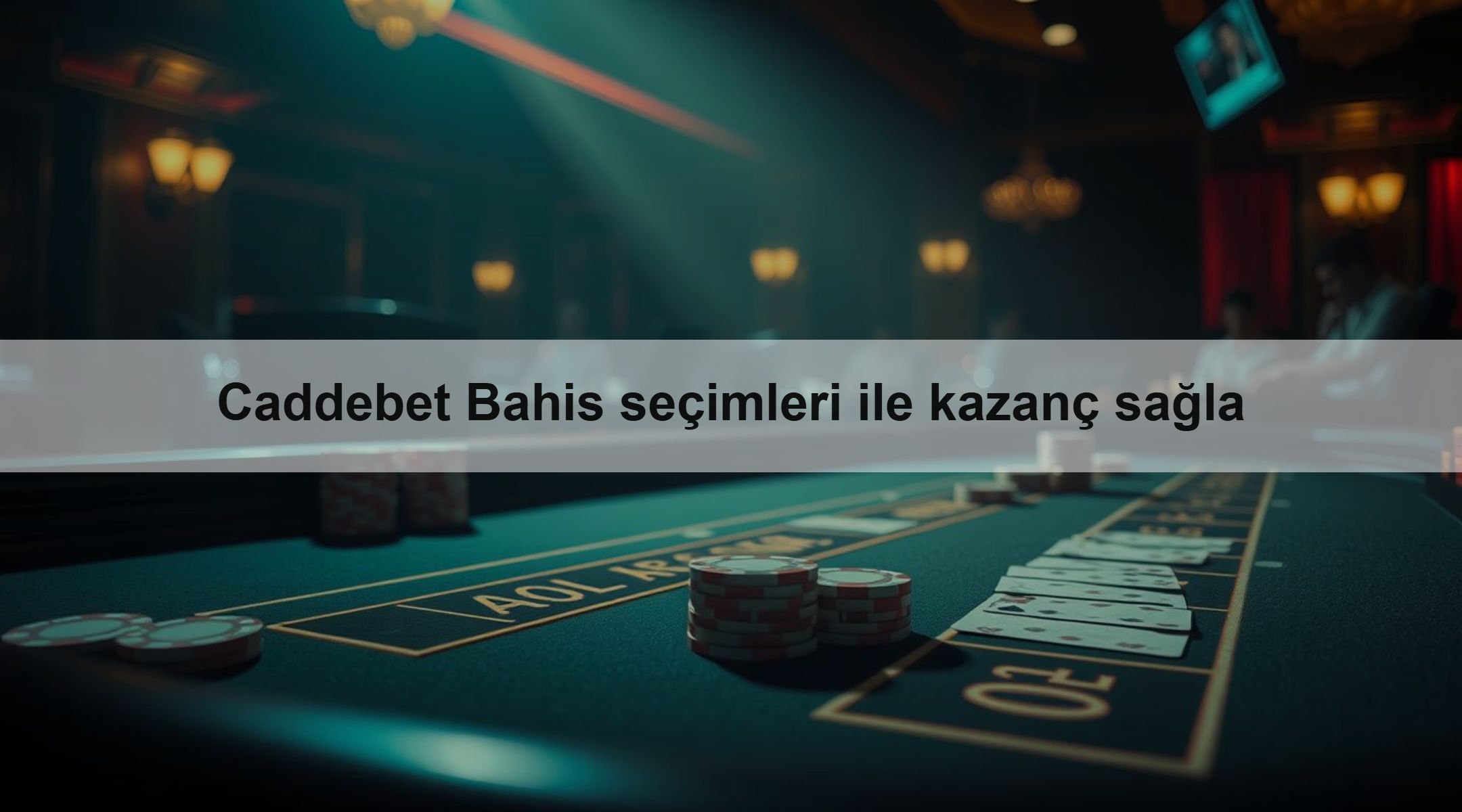 Caddebet Bahis seçimleri ile kazanç sağla