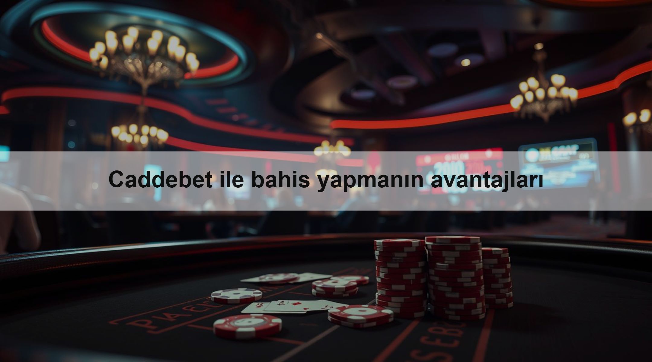 Caddebet ile bahis yapmanın avantajları